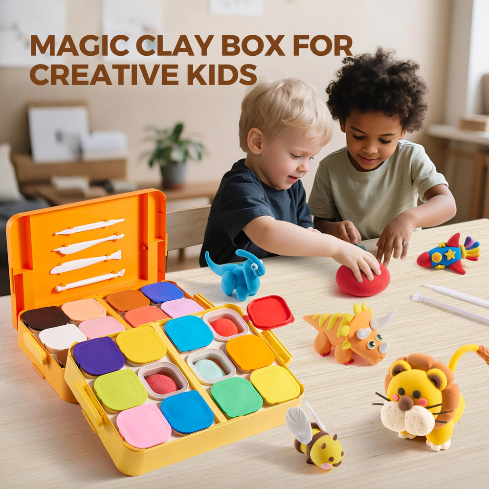 Jar Melo ultra-soft clay texture invites easy shaping and creativity