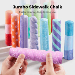 Jar Melo chalk with holder supports tidy hands and precise drawing