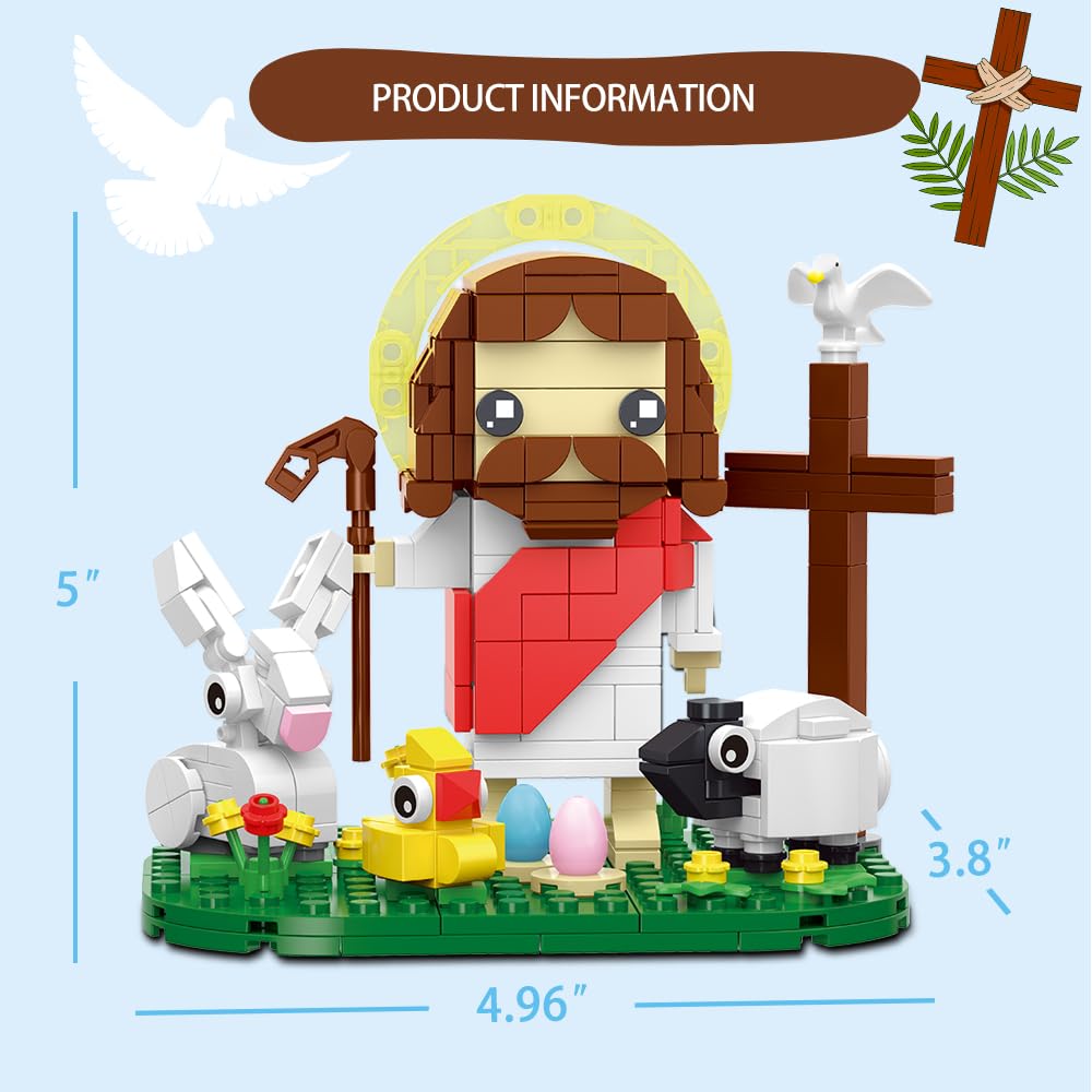 Jarsant Jesus Building Block Set family play scene encourages bonding