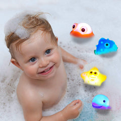 JASNKKONT light up bath toys brighten water and spark curiosity during pool or tub sessions