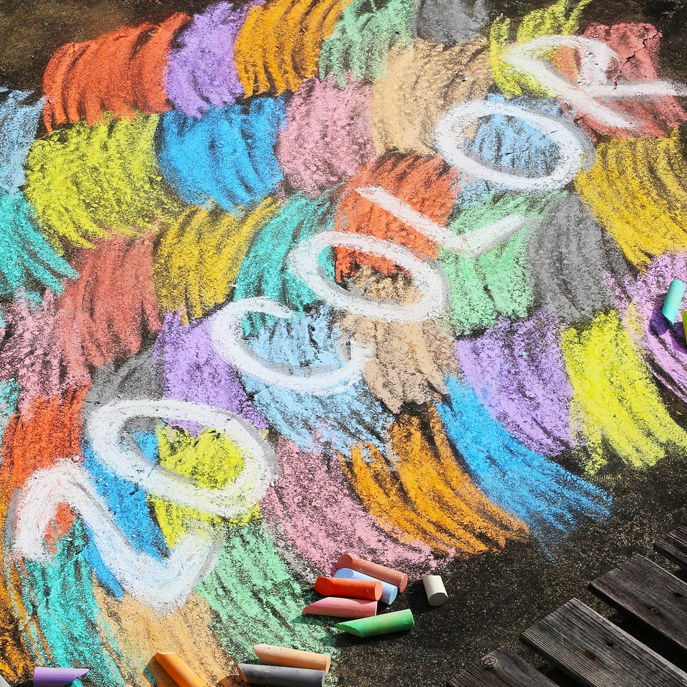 JASNKKONT non-toxic safe chalk suitable for kids and adults