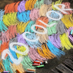 JASNKKONT non-toxic safe chalk suitable for kids and adults