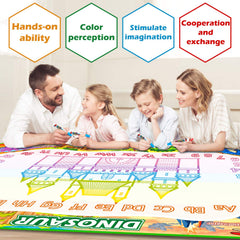 Jasonwell Aqua Water Doodle Mat supports eco-friendly, educational doodling fun