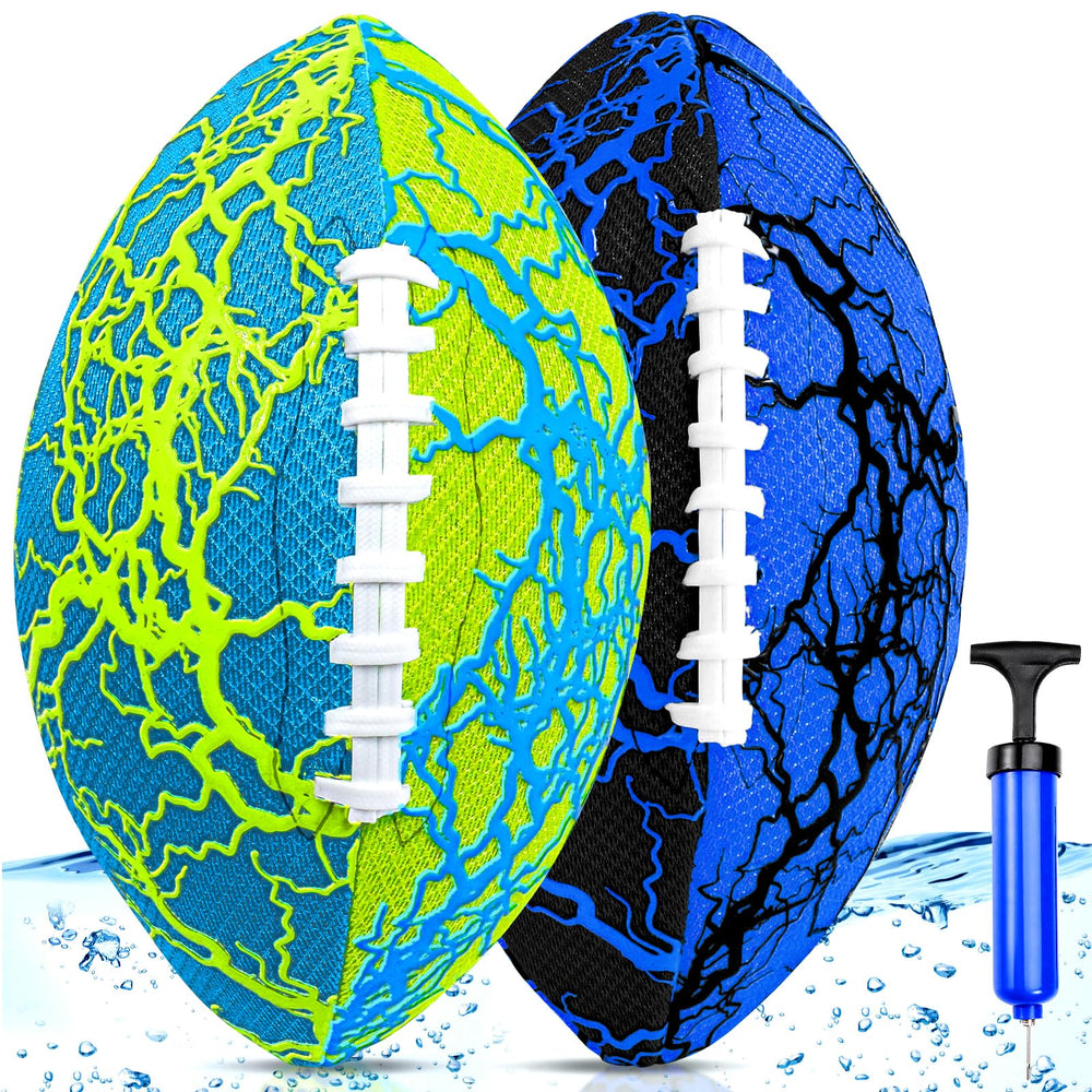Jasonwell pool football two-pack ready for water games and outdoor fun.