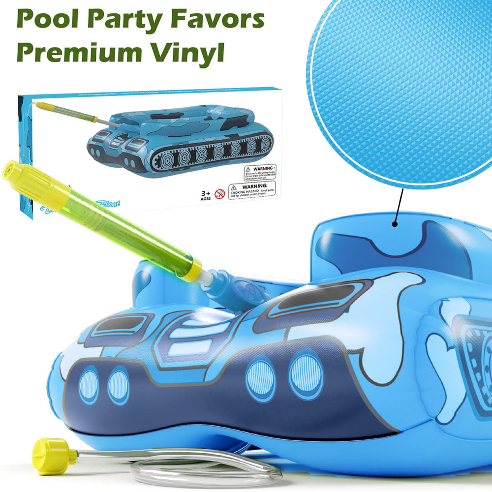 Jasonwell tank float set up at a sunny pool party