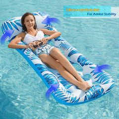 Jasonwell tanning float ideal for sunbathing on calm water.