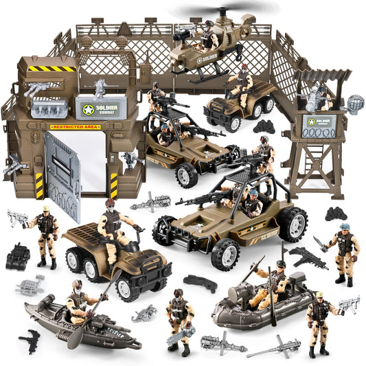 JASSKKBO 86in1 army base image with sprawling layout for imaginative play