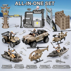 JASSKKBO army kayak boat set for river expedition play.