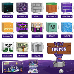 JauniQ purple brick blocks spark colorful constructions and design exploration