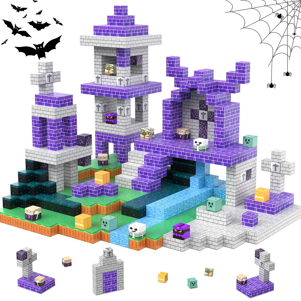 JauniQ magnetic blocks with starlight piece boost imaginative play and hands-on construction
