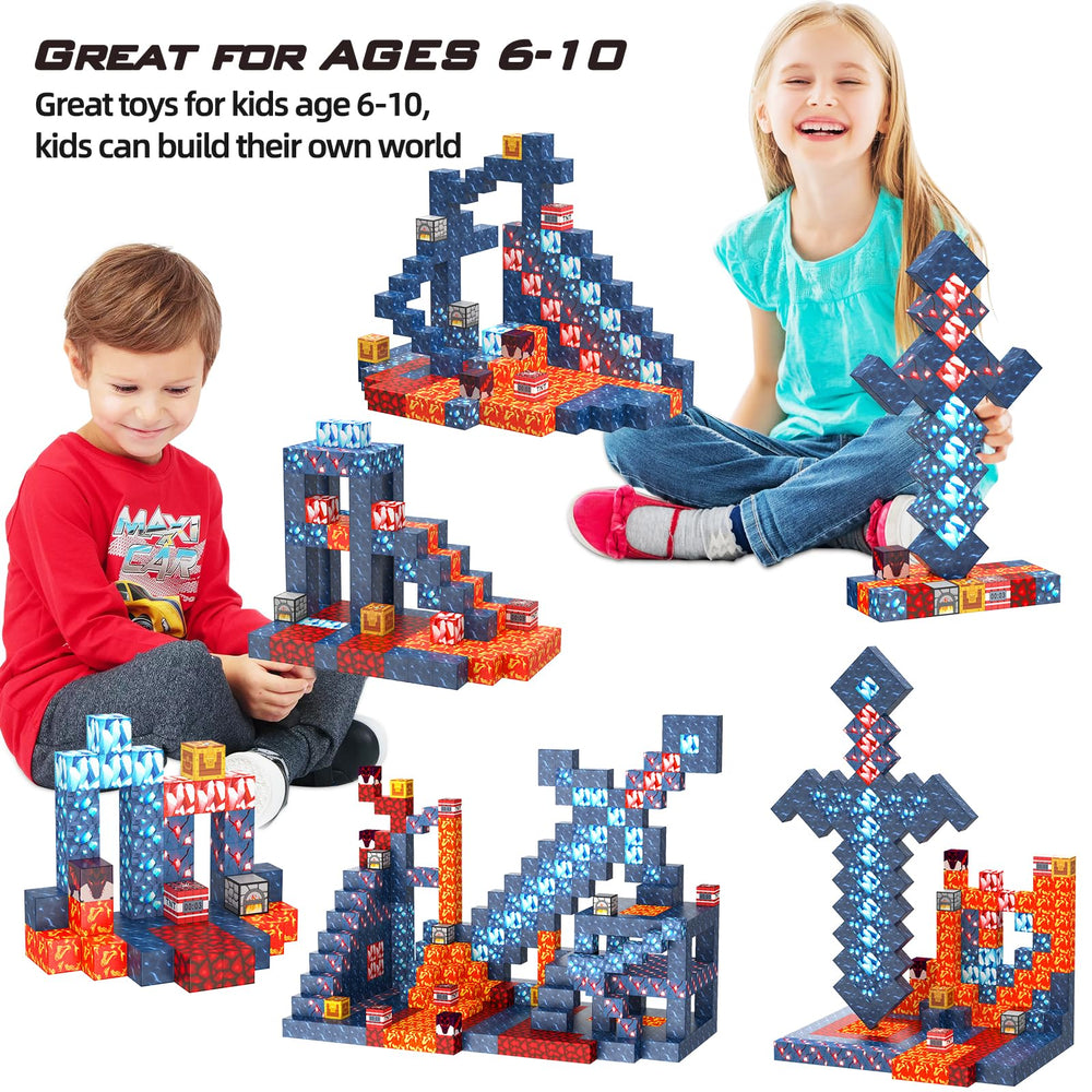 Jauniq STEM Montessori toy fosters creative thinking and spatial skills.
