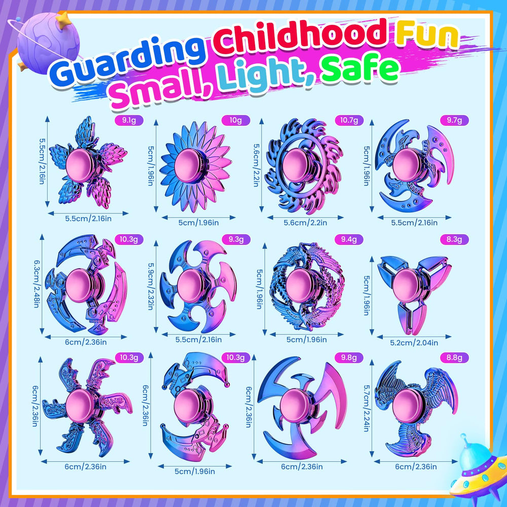 Jawhock fidget spinner vibrant colors to brighten routines