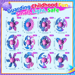 Jawhock fidget spinner vibrant colors to brighten routines