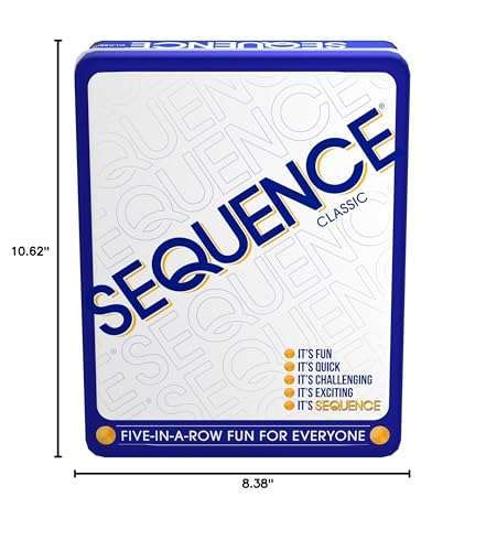 Jax Sequence in a Tin packaging with instructions makes setup simple
