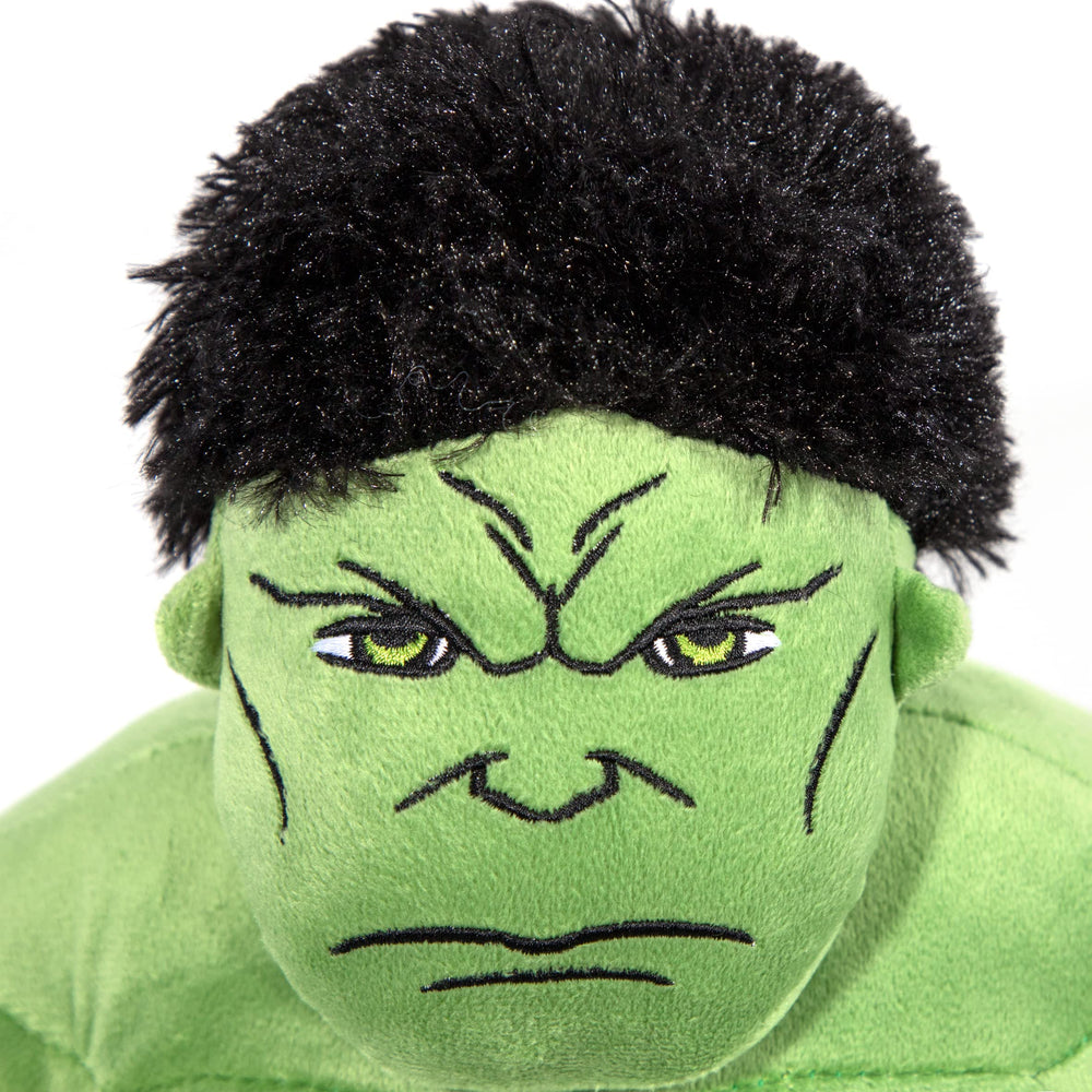 Jay Franco Avengers Hulk pillow in bed setting supports bedtime routines