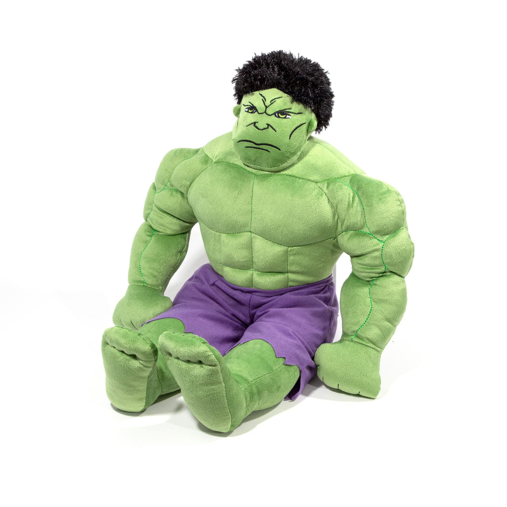 Jay Franco Hulk plush fabric detail showing ultra-soft microfiber texture
