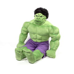 Jay Franco Hulk plush fabric detail showing ultra-soft microfiber texture