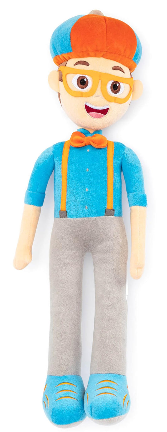 Jay Franco Blippi plush pillow buddy in 24-inch size offers soft bedtime hugs.