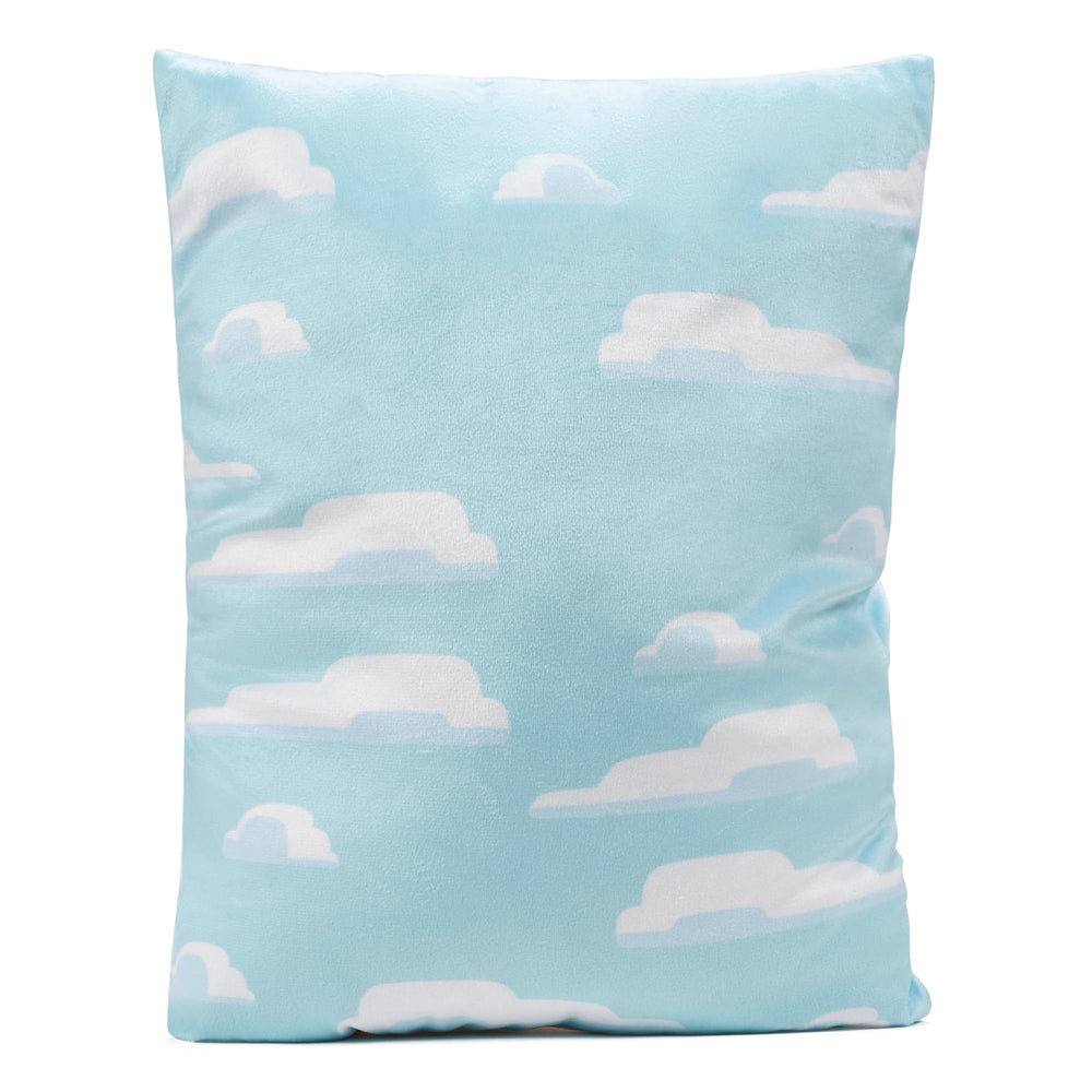 Jay Franco Bluey Bingo 3D Snuggle Pillow close-up fabric texture soft velboa