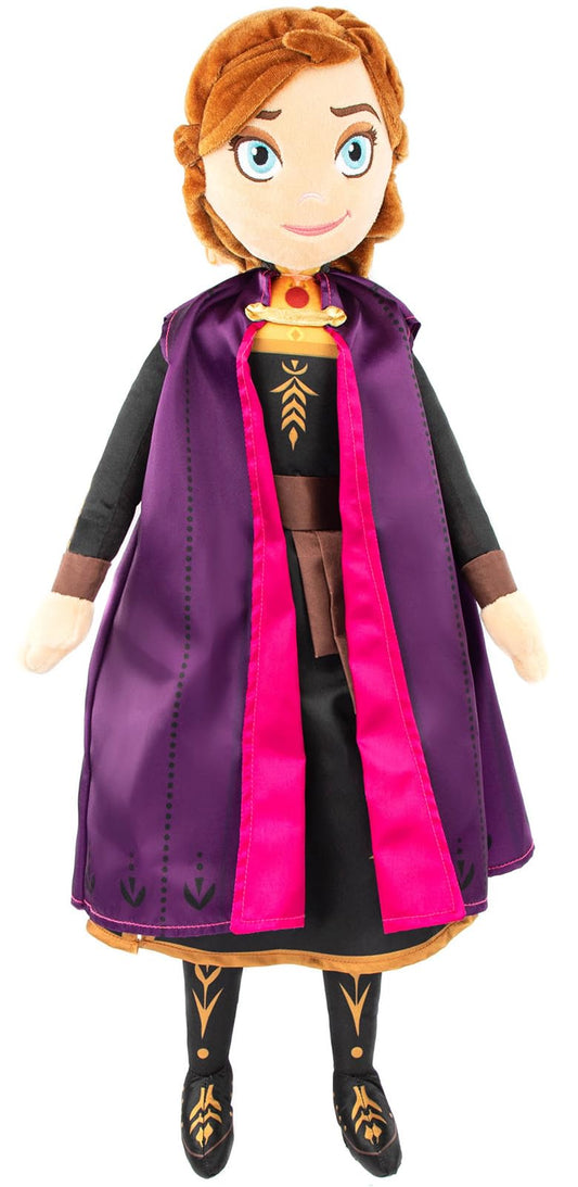 Jay Franco Anna Pillow Buddy front view, offering cozy 24-inch softness for hugs.