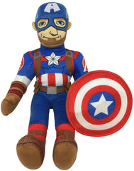 Jay Franco Captain America pillow buddy care tip for easy spot-clean maintenance.