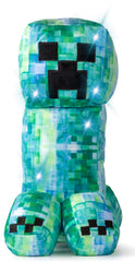 Jay Franco Minecraft Charged Up Creeper Pillow Buddy with soft microfiber fabric for cuddling