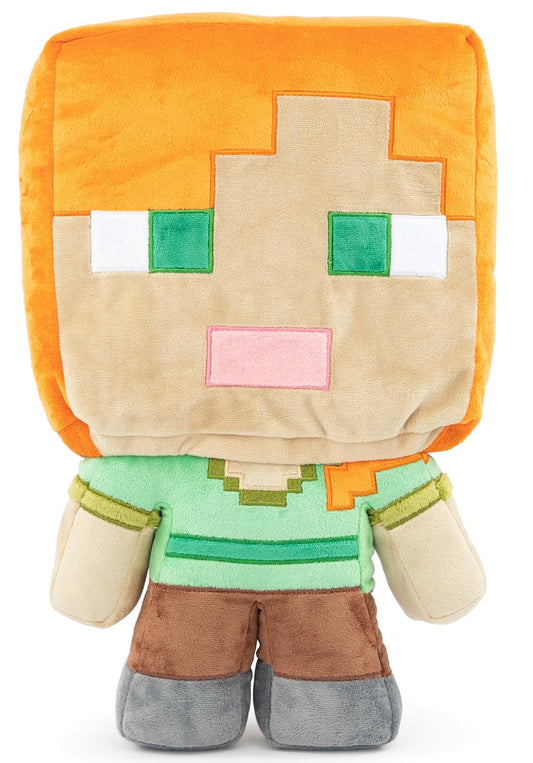 Jay Franco Alex Minecraft pillow buddy close-up for ultra-soft cuddles