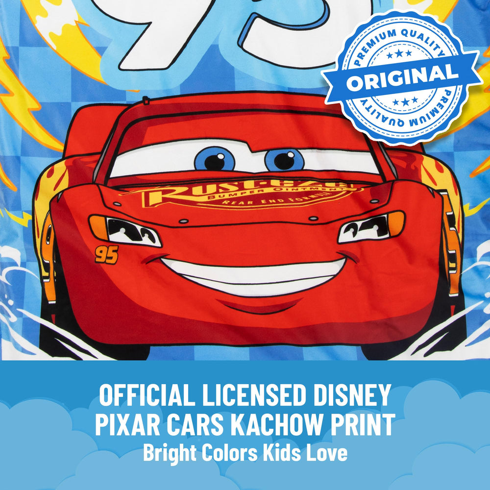 Cars sleepover kit from Jay Franco suitable for home or travel.