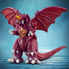 JAYKENIXO Destroyah carry bag included image showing portable display and easy transport.
