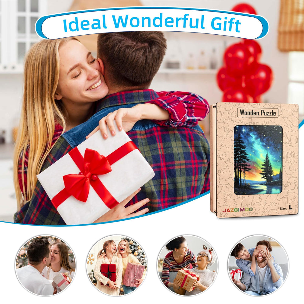 Jazcimdo puzzle features bright, fade-resistant colors for lasting appeal