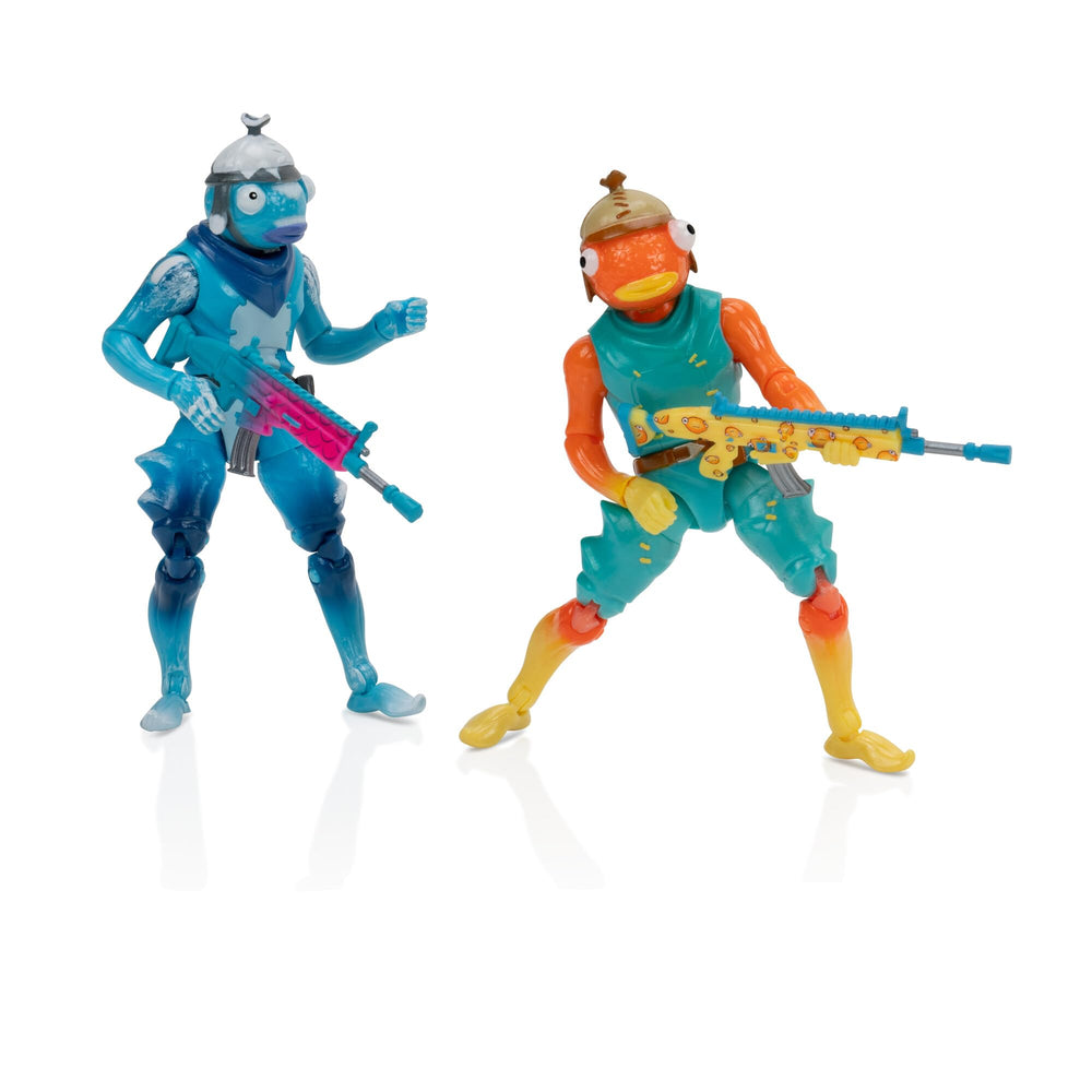 Jazwares Fortnite deluxe four-pack ready for display shelves