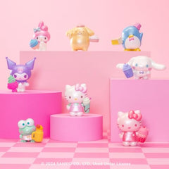 Jazwares Hello Kitty Sweet Snacks Kuromi figure with sparkling finish for display
