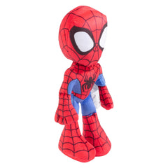 Jazwares Marvel Spidey plush sitting pose ready for stories and travel.