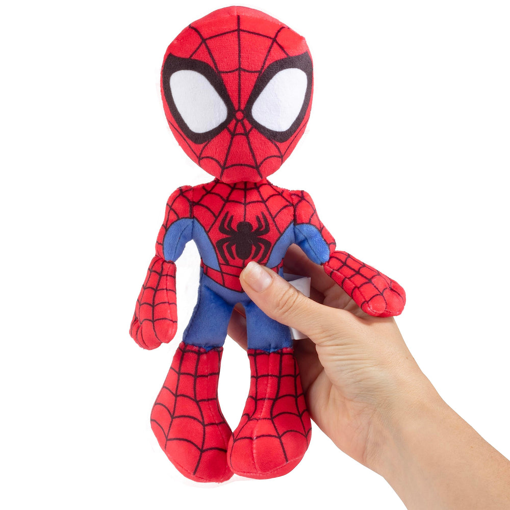 Jazwares Marvel Spidey plush vivid colors for on-the-go adventures.