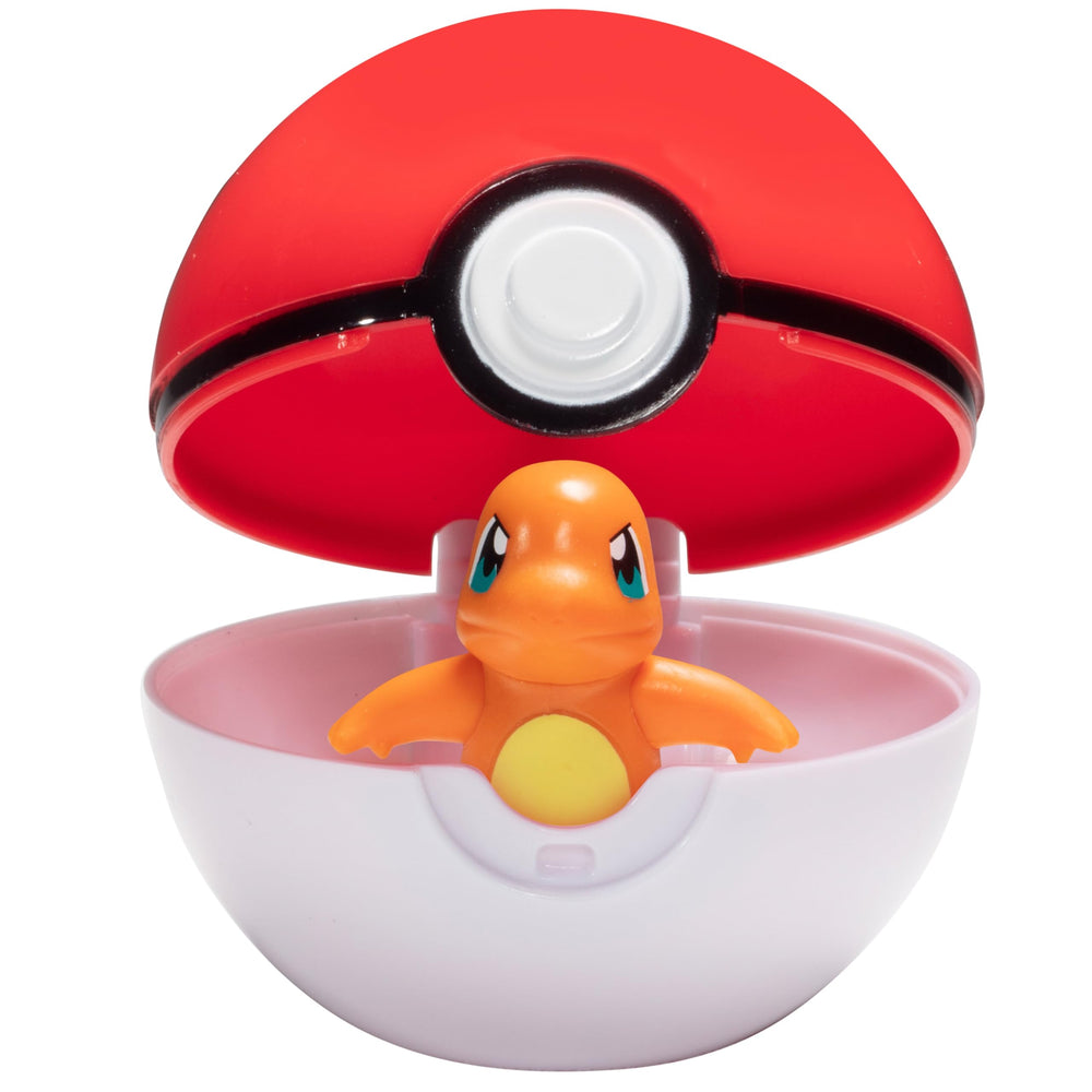 Jazwares Clip N Go Poké Balls open from back latch for quick access.