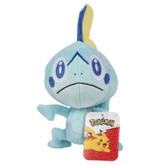 Jazwares Sobble plush 8in front view, soft cuddle buddy for adventures.