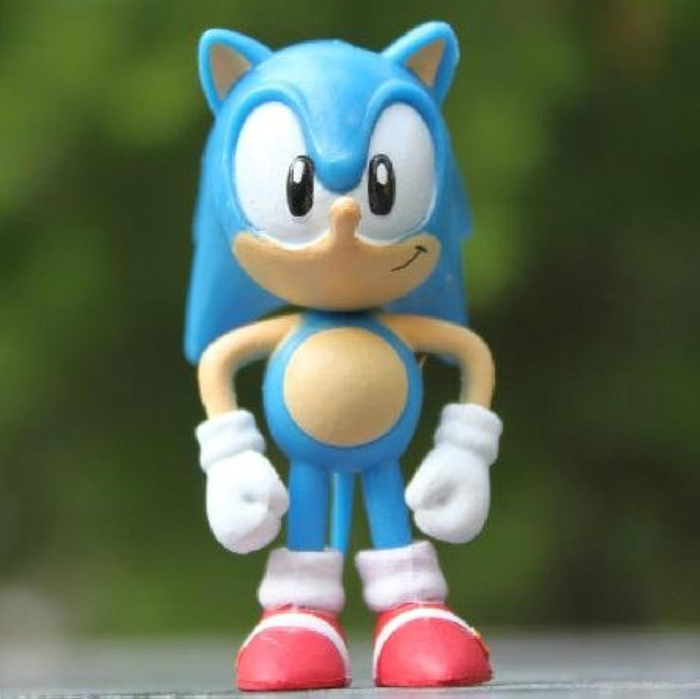 Jazwares Sonic multi-pack Super Sonic figure with vibrant finish.
