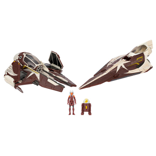 Jazwares Star Wars Ahsoka Tano Starfighter 5-inch open cockpit for imaginative battles