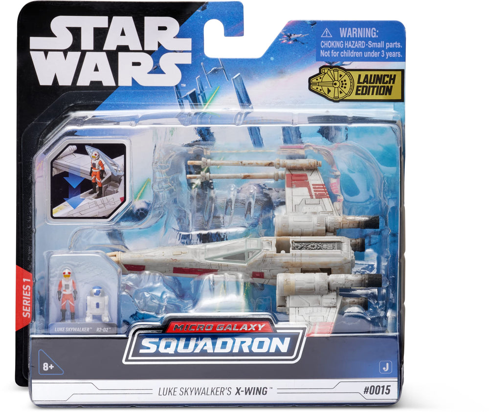 Jazwares Star Wars X-Wing with R2-D2 micro figure ideal for fans and collectors