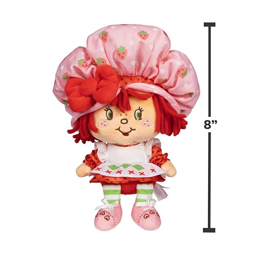 Strawberry Shortcake bonnet and bow accents, vibrant colors for eye-catching decor.