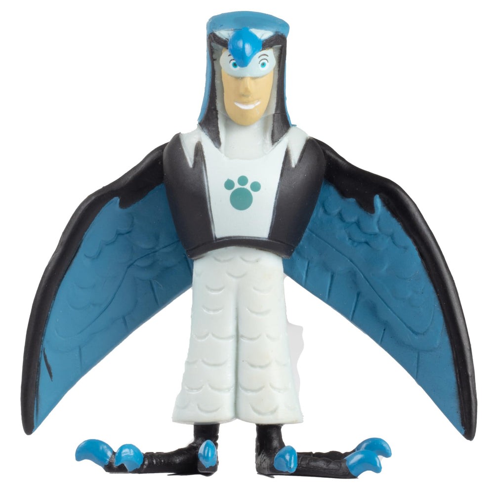 Jazwares Wild Kratts animal figure otter, ideal for river habitat pretend play.