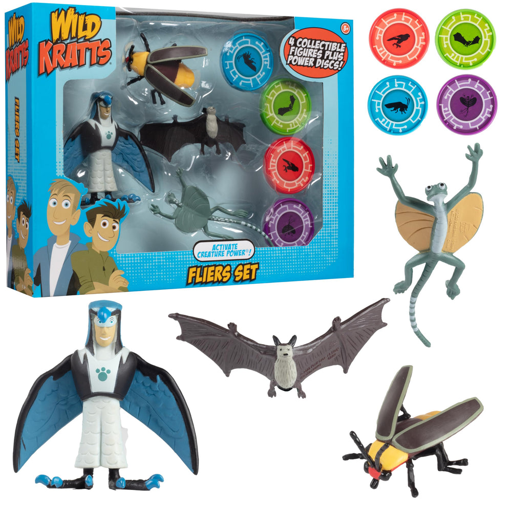 Jazwares Wild Kratts brother figure, ideal for action-packed storytelling.