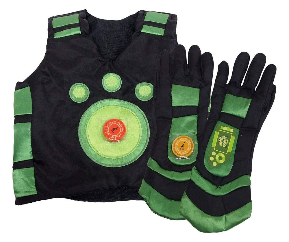 Jazwares Wild Kratts Chris power vest with discs for immersive pretend adventures.