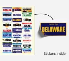 Jazzoo license plate game family fun, friendly competition on long drives.