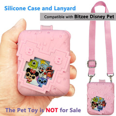 JCHPINE Bitzee Disney case with lanyard for easy on-the-go handling