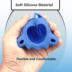 All-in-one accessory pack includes case, protector, and lanyard in blue.