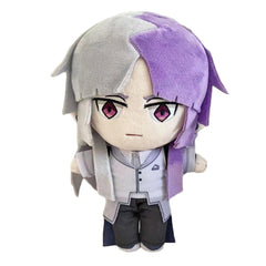 JCvCX 10inch purple-gray hair boy plush figure ready for cuddles and decor