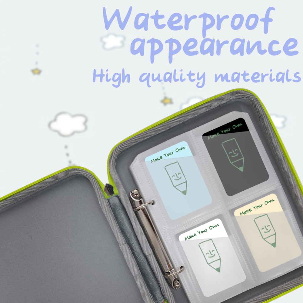 JDSZM Yoto card case durable inner pages keep cards firmly in place
