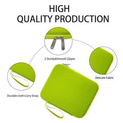 JDSZM Yoto card case opened with sleeves demonstrates quick, two-sided access