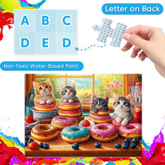 Jeacirio dogs-bath puzzle provides a calm, focused activity for downtime.